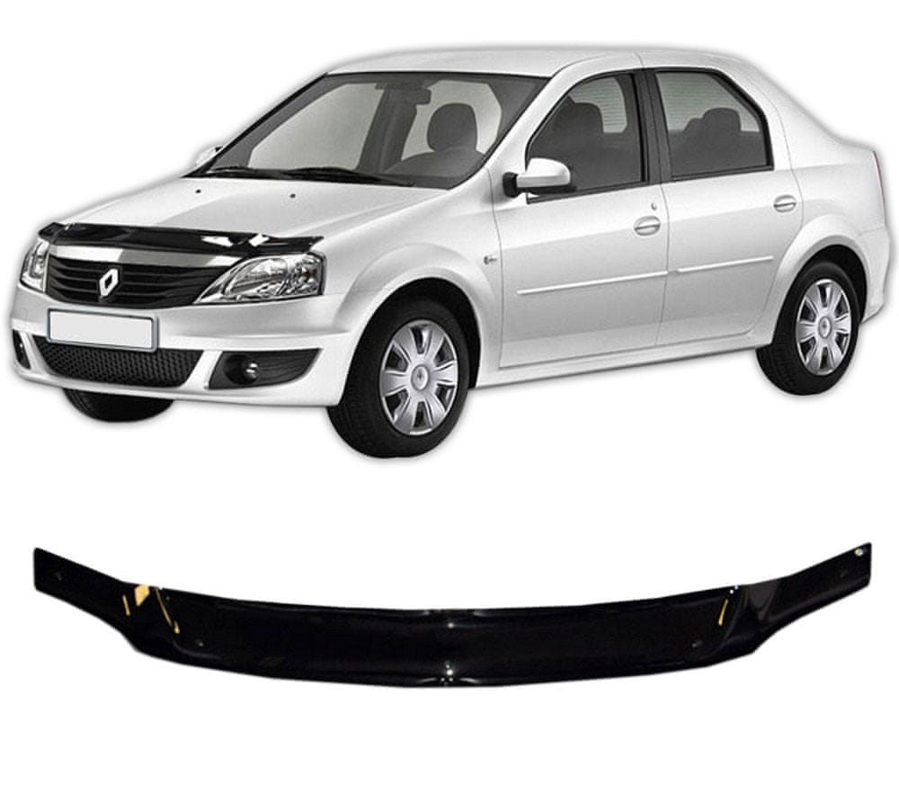 Scoutt panserbeskytter i akryl til Dacia Logan (2010-2013) med steinsprutbeskyttelse og enkel montering
