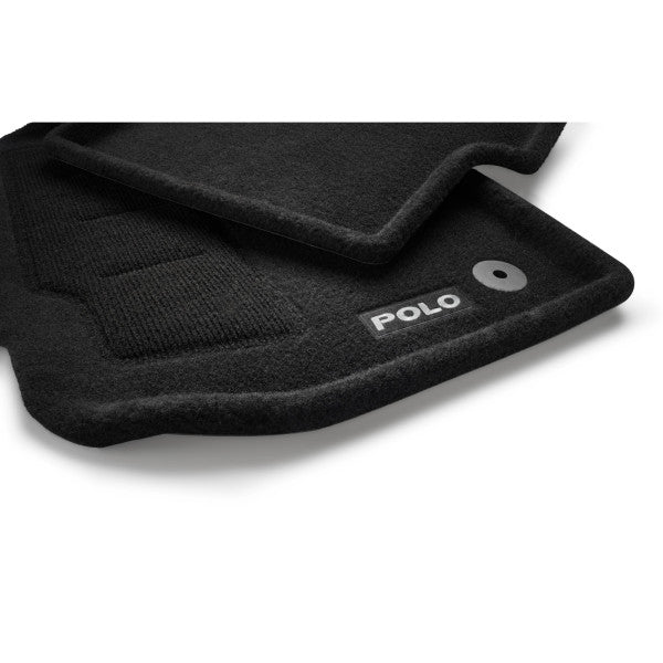 VAG OEM stoffmatter til Vw Polo 6 (2G/AE) Facelift – komplett sett foran og bak