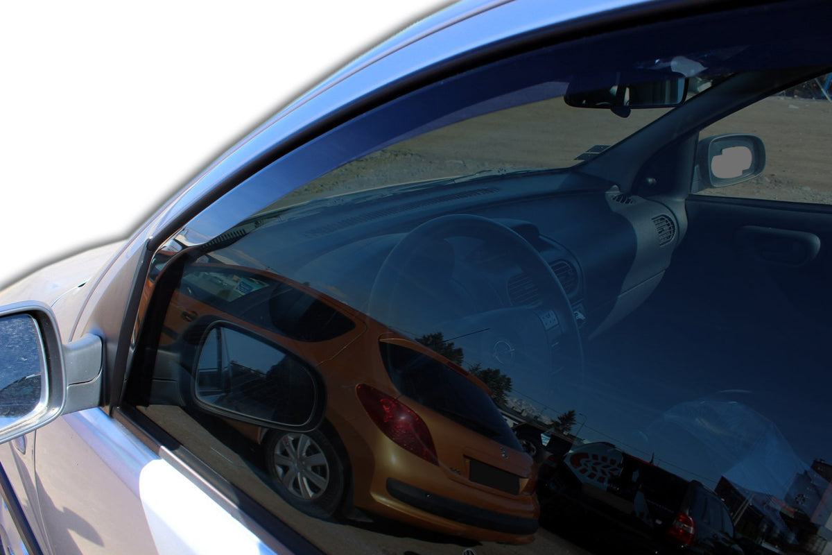 Heko vindavviser til Opel CORSA C 3-dørs – sort transparent