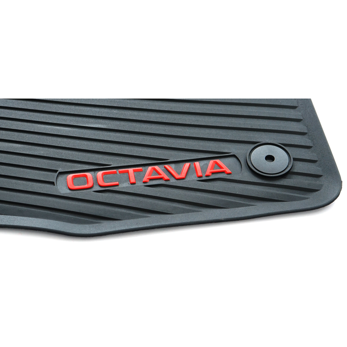 Gulvmatter Skoda Octavia IV (2019-) – HDTE - High-density Termoplast-elastomer | VAG OEM - nærbilde