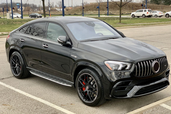 Stigtrinn Mercedes GLE Coupe (C167) Ventshield (2019-) - sett forfra
