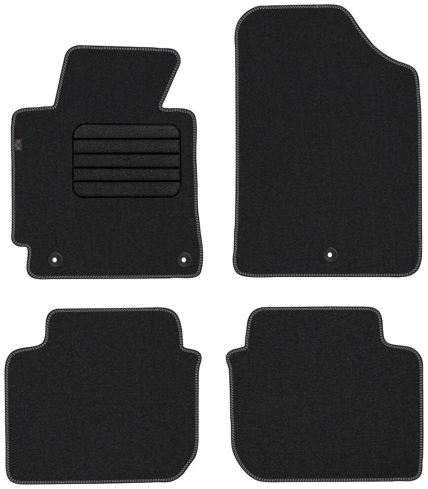 Unknown stoffmatter til Hyundai Elantra V – premium velour tekstil