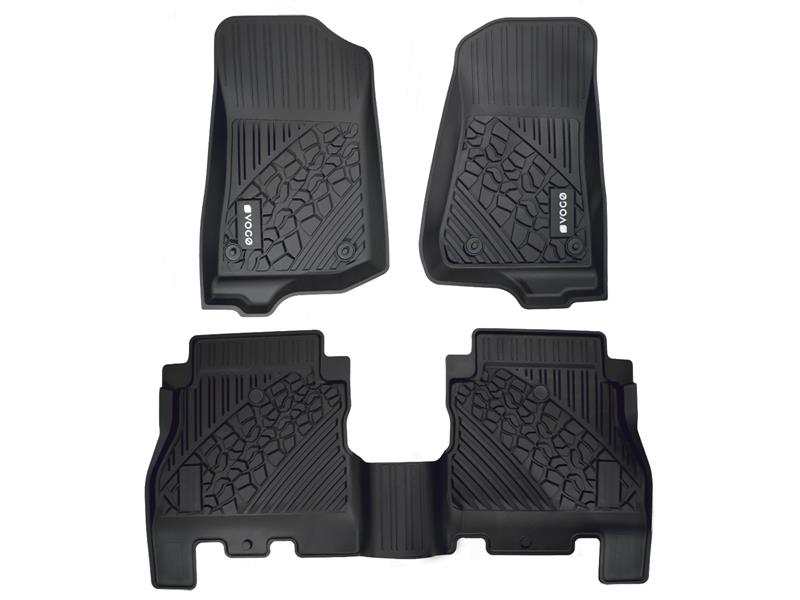Vogo gulvmatter til Jeep Wrangler IV (JL) – Santoprene™ materiale