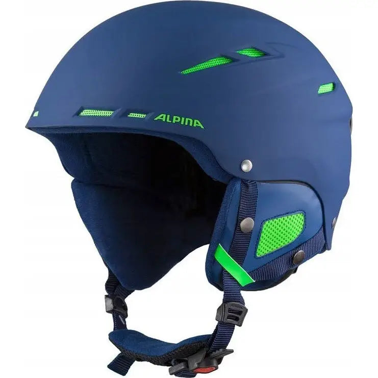 Alpina Biom Skihjelm Snowboardhjelm Matt Marine 58 Til 62 - 1