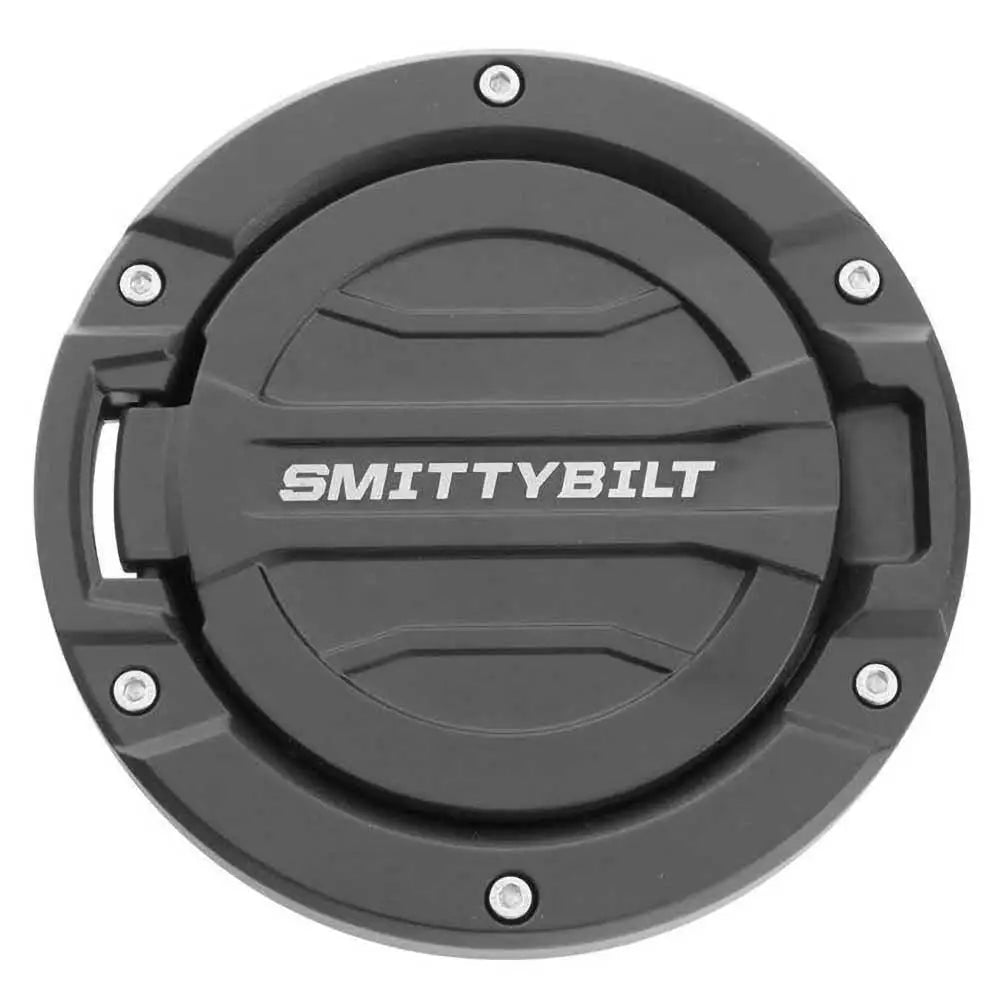 Aluminium Drivstoffinntaksklaff Smittybilt - Jeep Wrangler Jl 4 d 18- - 3