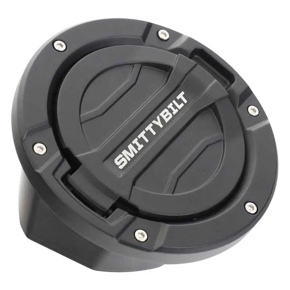 Aluminium Drivstoffinntaksklaff Smittybilt - Jeep Wrangler Jl 4 d 18- - 1