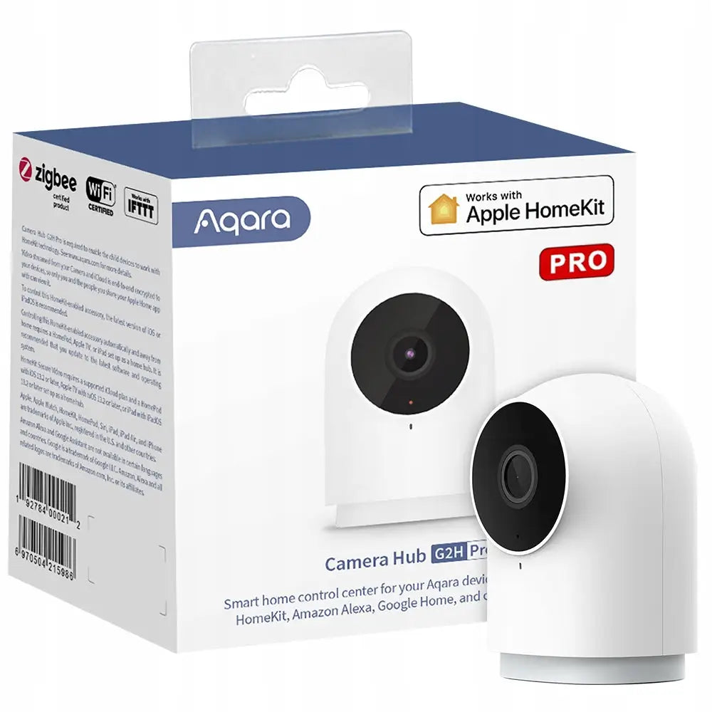 Aqara Kamera G2h Pro 1080p Wifi Ip Hub Sentralstasjon Gateway Homekit Zigbee Eu