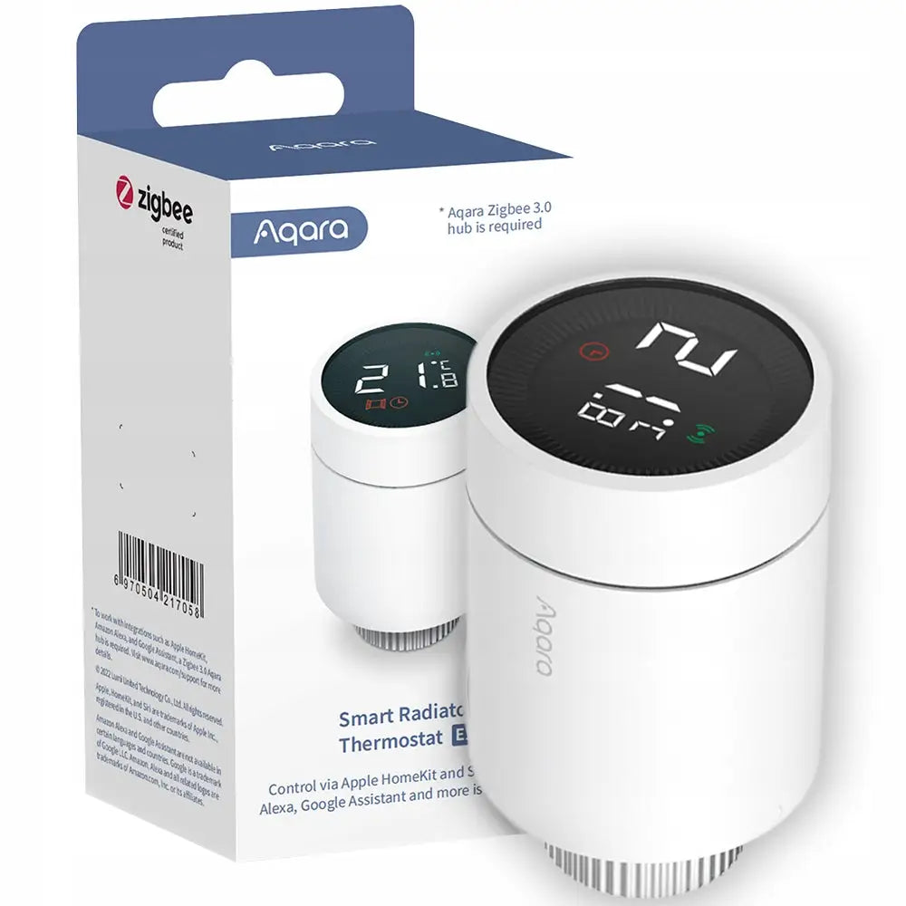 Aqara Termostatisk Radiatorventil For Varmeovner Smart Homekit Zigbee Eu - 1