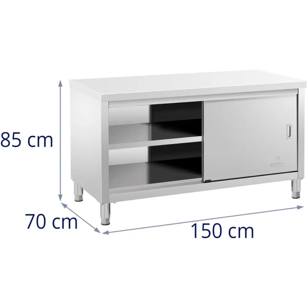 Arbeidsbord Med Sentral Skuff 150x70x85 Cm - 6