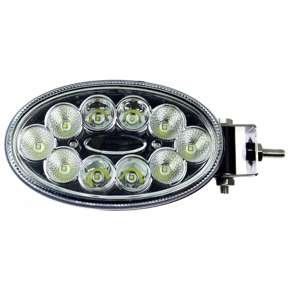 Arbeidslampe 10 Led 30w 12/24v Sidemonteringsholder - 1