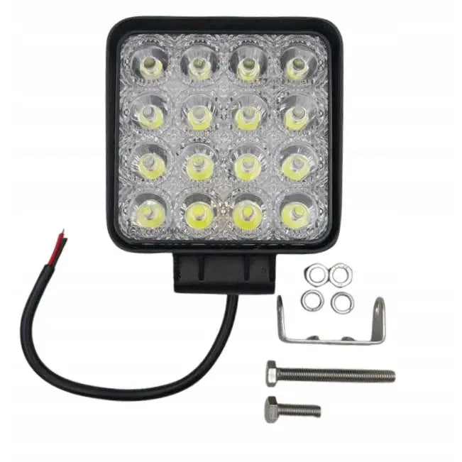 Arbeidslampe Led Halogen 10-32v 48w,(diffust Lys)