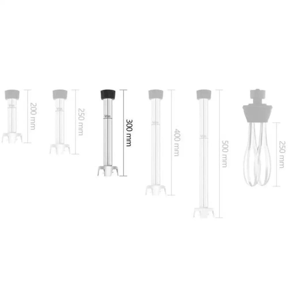 Armsokkelblender For Håndholdt Håndmikser Royal Catering Rcma-300 300mm - 2