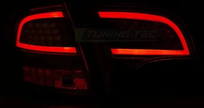 Baklykter Audi A4 B7 11.04-03.08 Red White Led | Nomax.no🥇_1