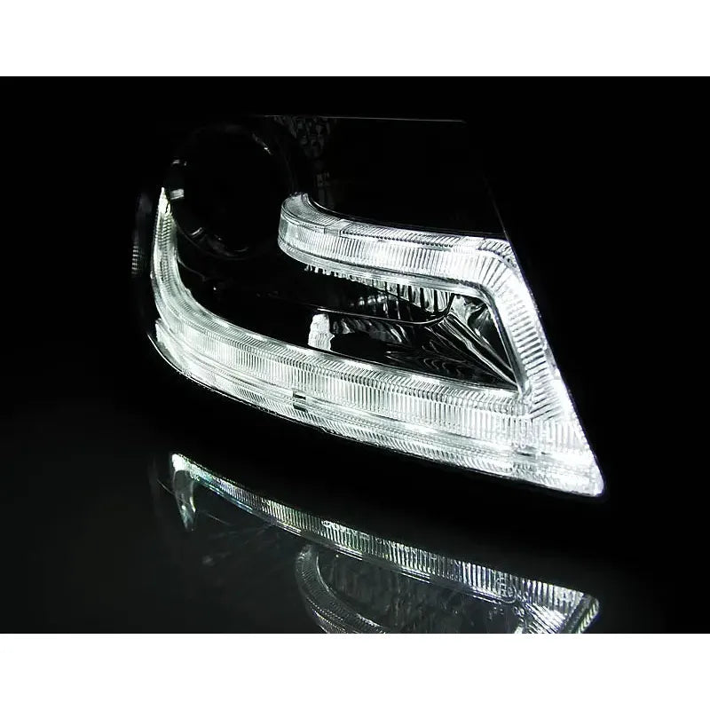 Frontlykter Audi A4 B8 04.08-11 Tru DRL Chrome HID Xenon | Nomax.no🥇_1
