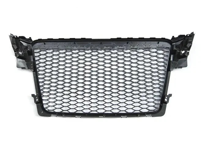 Grill Audi A4 B8 08-11 RS-Style Glossy Black | Nomax.no _4