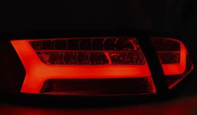 Baklykter Audi A6 08-11 Sedan Black Smoke Led Bar SEQ | Nomax.no🥇_3