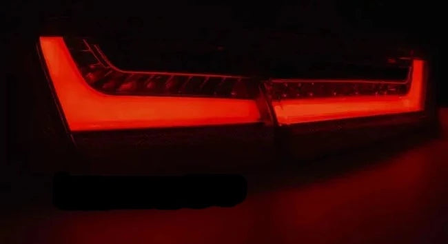 Baklykter Audi A6 C7 11-10.14 Red White Led | Nomax.no🥇_2