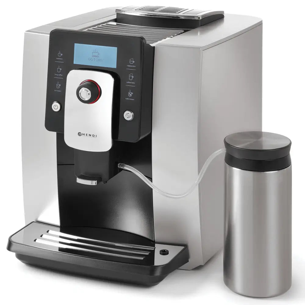 Automatisk Kaffemaskin One Touch Med 600 Ml Melkebeholder Sølv Hendi 208984 - 1