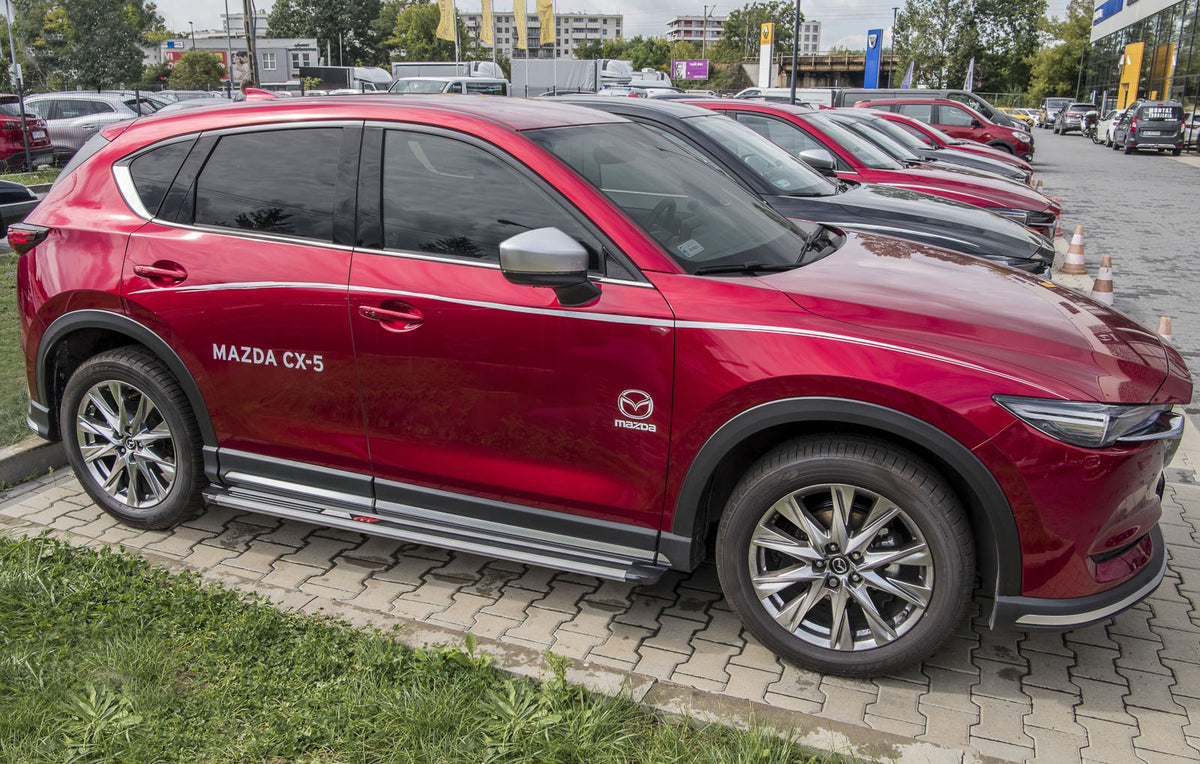 Stigtrinn Mazda CX-5 Ventshield (2017-) - sett forfra
