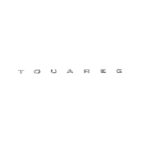 Emblem/logo til Vw Touareg III (CR) Glossy Chrome i krom blank for bakluke