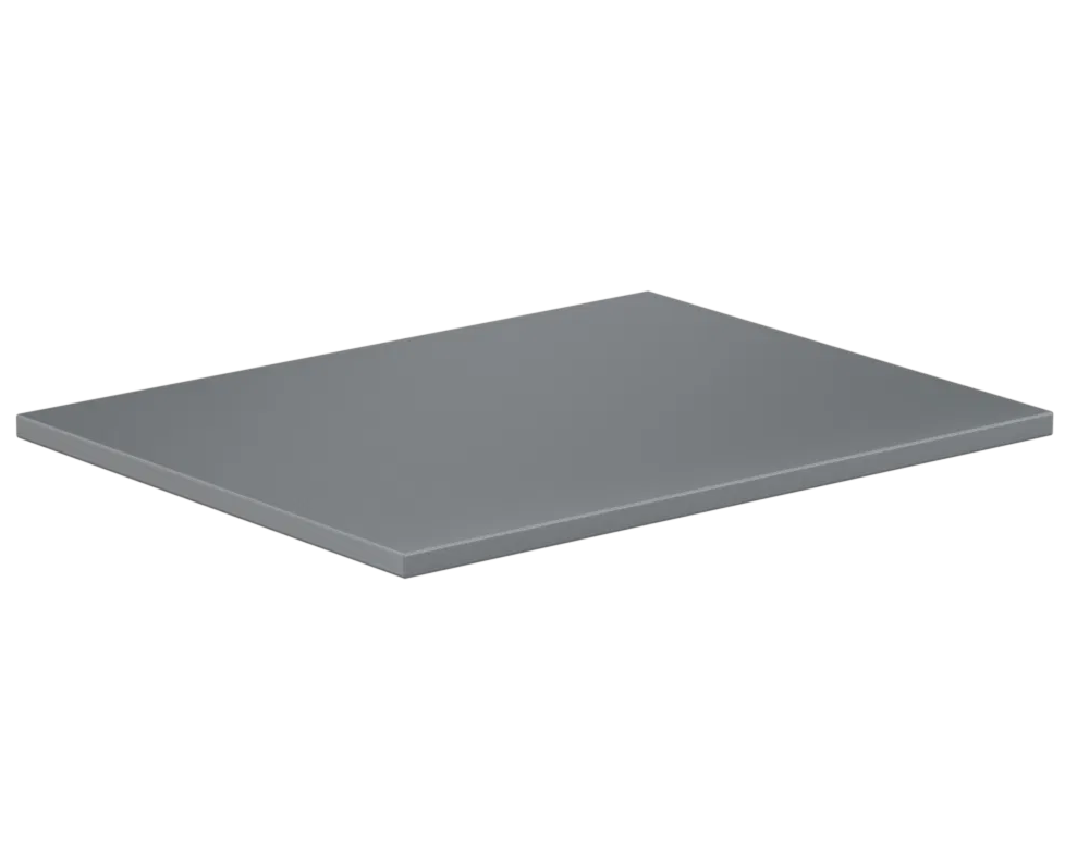 Benkeplate Bad 50 cm, Grafitt Matt, Mexen Uni - 91AXX-0504-464-18-66