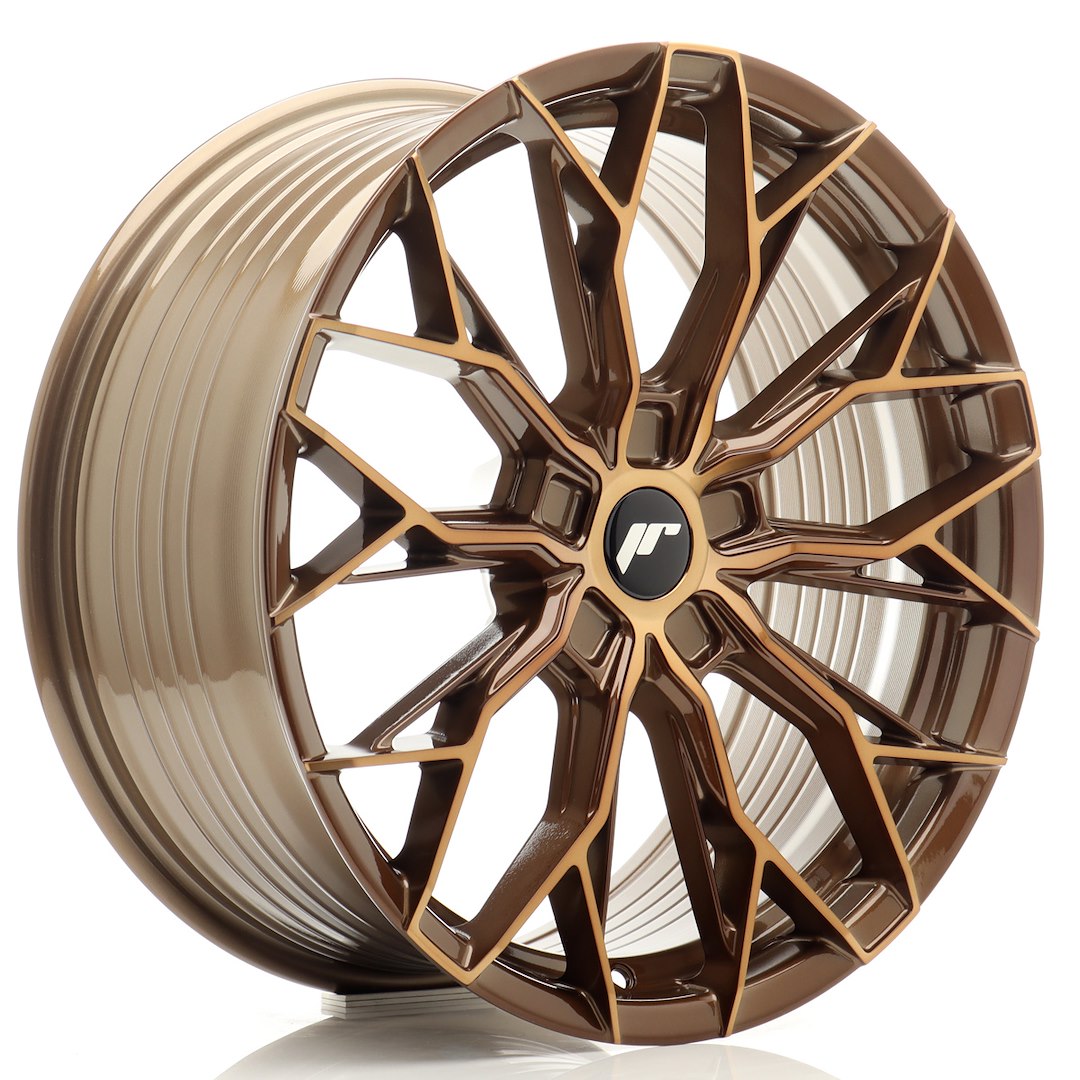 Felg JR Wheels JR49 19x8,5" Bronze – sett forfra