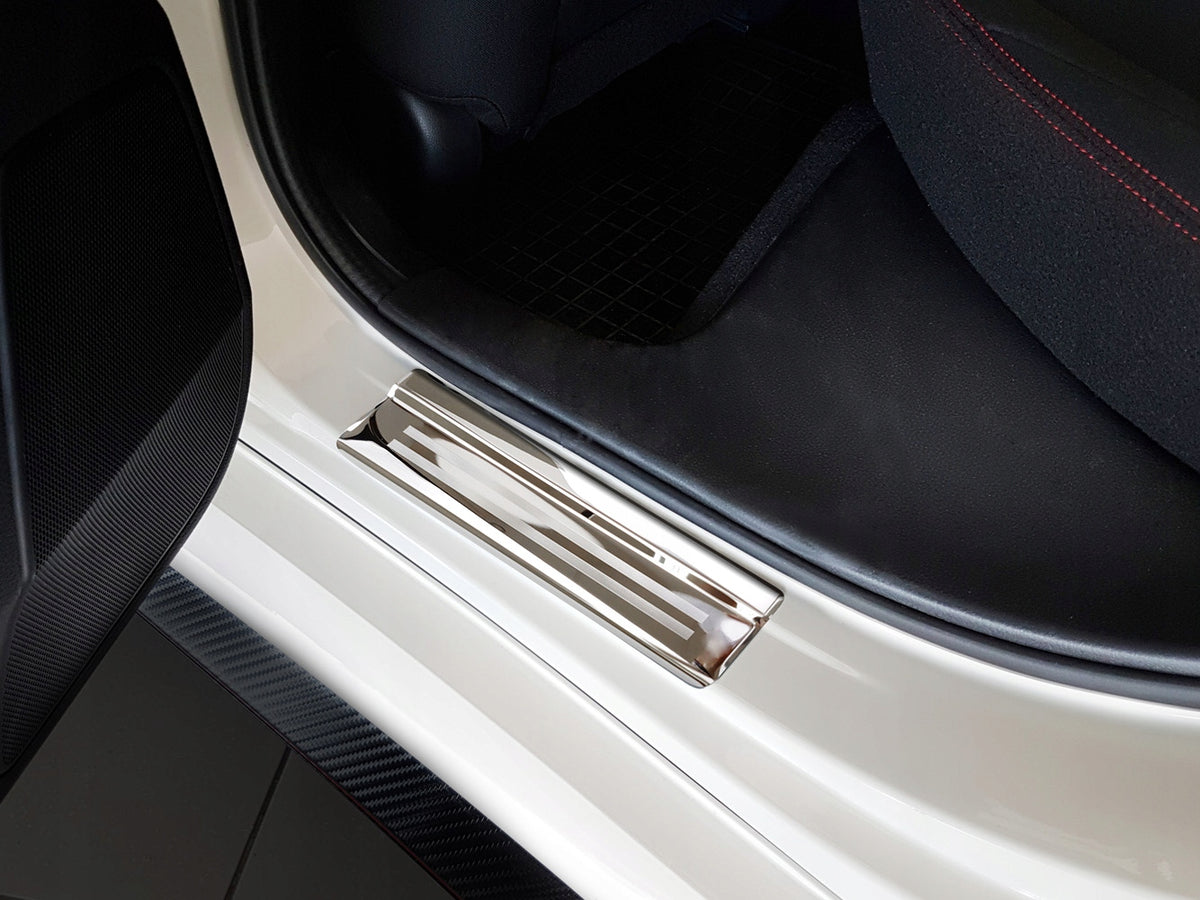 Avisa dørbeskytter til Honda Civic X – sølv Silver Edition