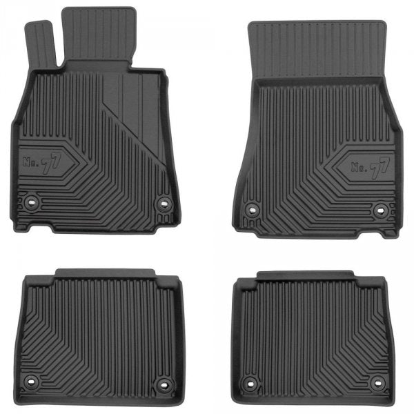 Frogum 3D Premium gulvmatter til Lexus LS III (2000-2006) – TPE, svart, sett med 4, kanthøyde 40 mm