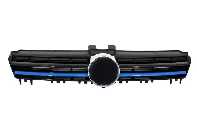 Grill Vw Golf 7 VII 12-17 R-Line GTE Design Blue Insertions | Nomax.no🥇