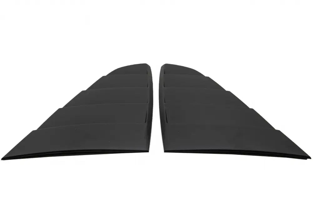 Classic Quarter Side Window Louvers suitable for Ford Mustang Mk6 VI Sixth Generation (2015-2019) Matte Black PFT Design | Nomax.no🥇_2