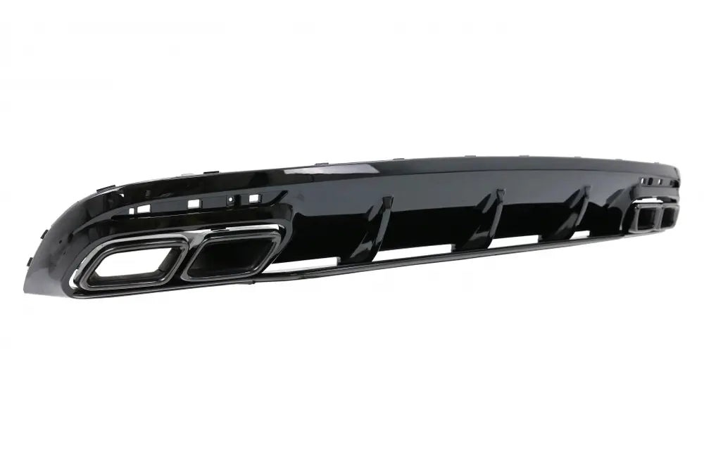 Rear Bumper Air Diffuser with Black Muffler Tips suitable for Mercedes S-Class C217 Coupe (2014-2020) S63 Facelift Design | Nomax.no🥇_1