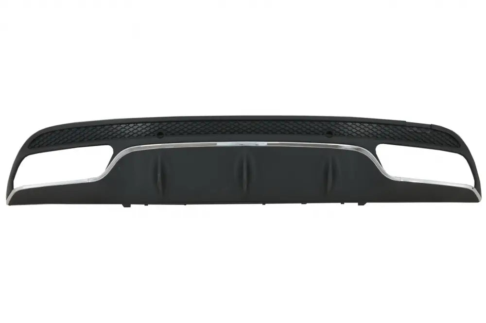 Rear Bumper Diffuser suitable for Mercedes C-Class W205 S205 (2014-2020) C63 Design with Exhaust Muffler Tips Only for Sport Package  | Nomax.no🥇_1