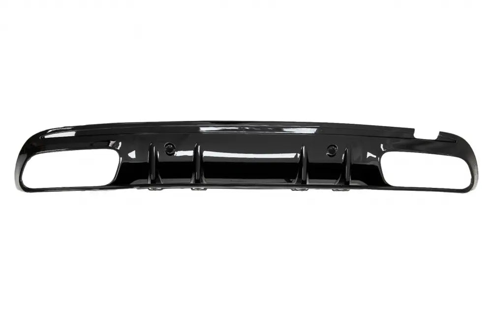 Rear Bumper Diffuser suitable for Mercedes C-Class W205 S205 (2014-2020) C63S Design Black Tips Only for AMG Sport Line  | Nomax.no🥇_2