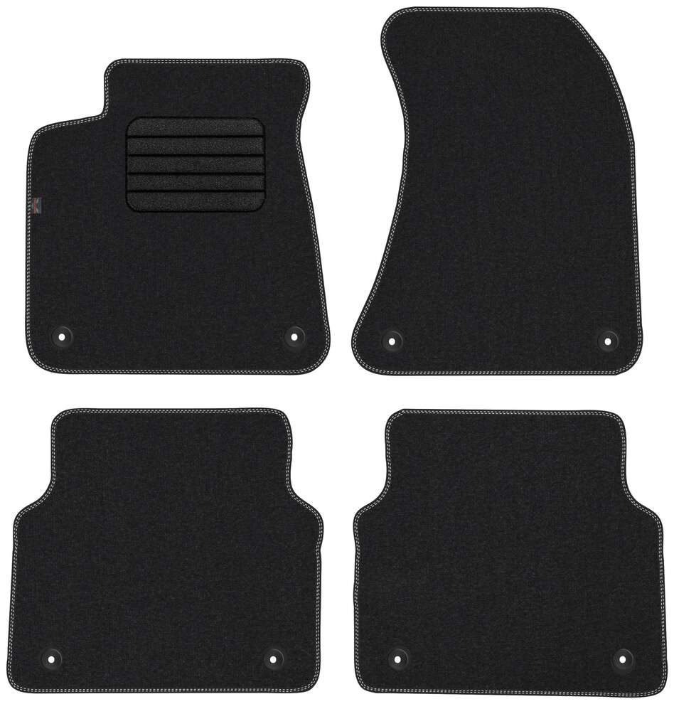 Unknown stoffmatter til Audi A8 D4 – premium velour tekstil