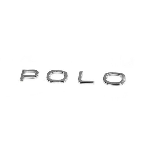 Emblem Vw Polo > Glossy Chrome - sett forfra