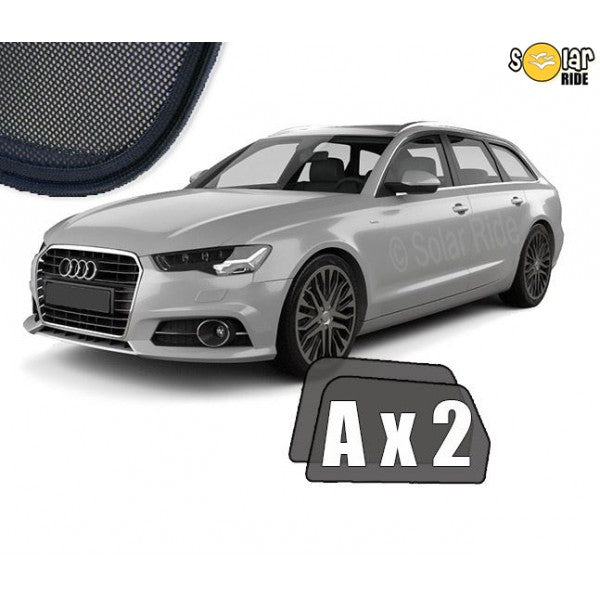 Sr solskjerm i akryl til Audi A6 C7 Avant 2011-2018, vindavviser med enkel montering