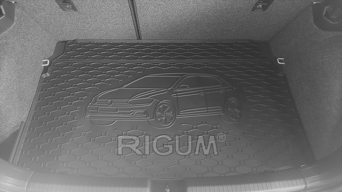Rigum bagasjeromsmatte til Vw Polo VI – 10 mm sidekant
