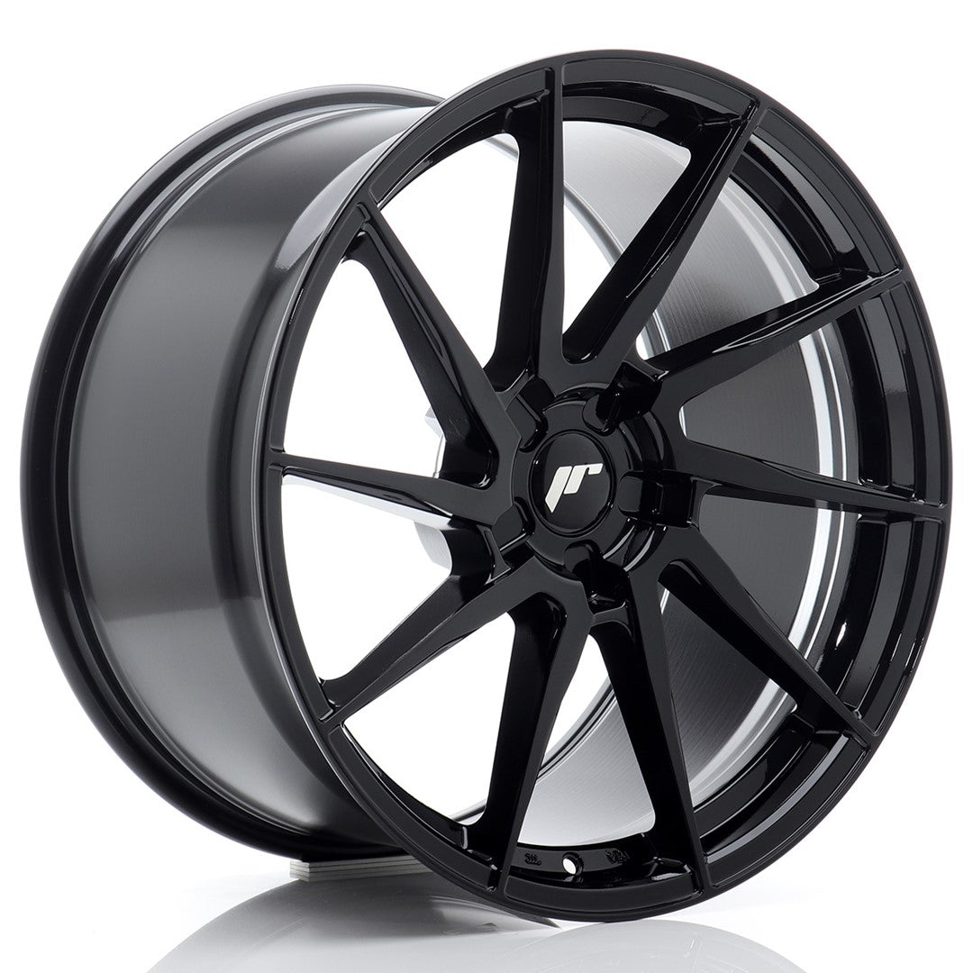 Felg JR Wheels JR36 20x10" Black – sett forfra