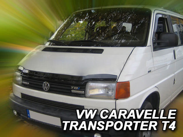 Heko panserbeskytter i akryl til Vw T4 pre-facelift (1991-1997) med enkel montering og steinsprutbeskyttelse