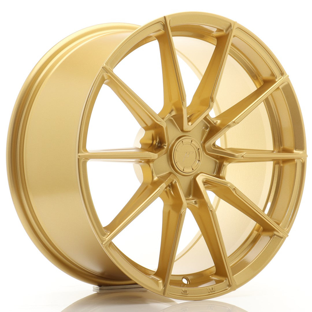 Felg JR Wheels SL02 18x8" Gold – sett forfra