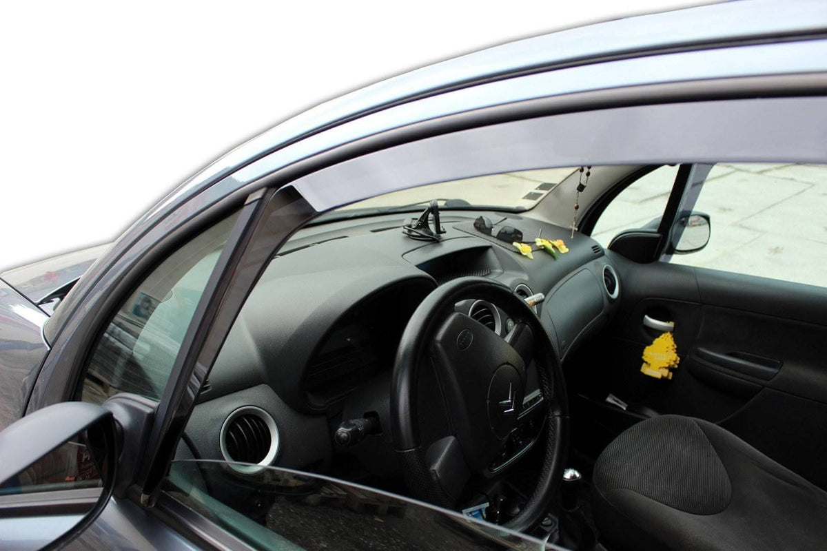 Heko vindavviser til Citroen C3 I – sort transparent