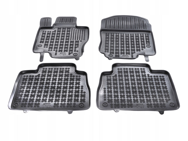 Rezaw-Plast gummimatter til Mercedes GLE (V167) / GLE Coupe (C167) – svart, 30 mm høykant, sett med 4