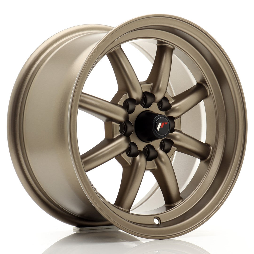 Felg JR Wheels JR19 15x8" Bronze – sett forfra