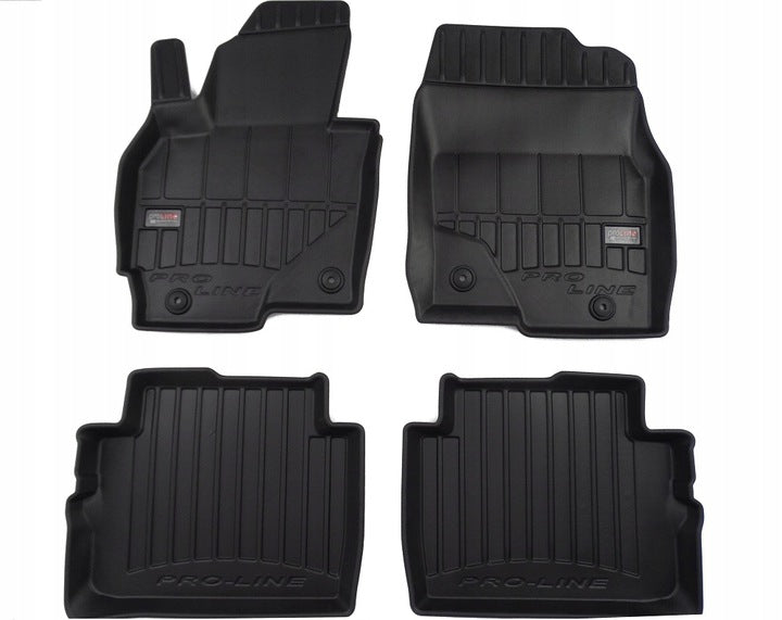 Frogum 3D Premium gulvmatter i TPE til Mazda CX-5 I (2012–2017) – svart sett med 4 stk., 60 mm sidekant