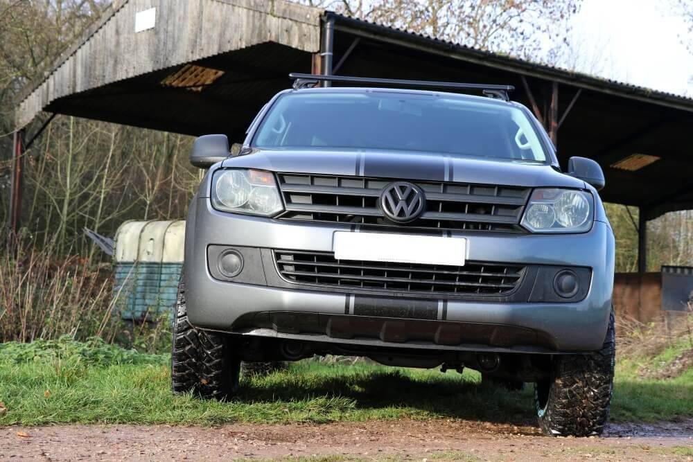 Emblem Vw Amarok Monte Carlo Black Matt Edition Grill - sett bakfra