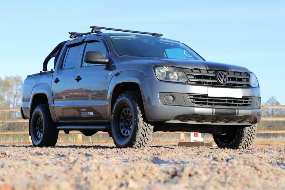 Emblem Vw Amarok Monte Carlo Black Matt Edition Grill - detaljer