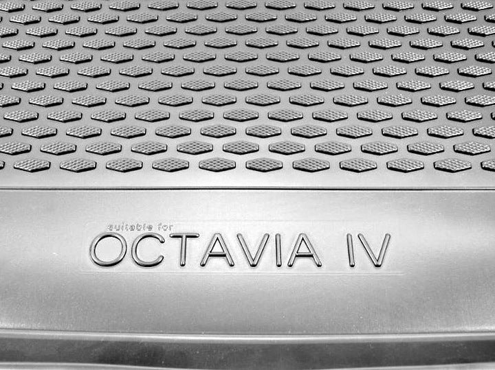 Bagasjeromsmatte Skoda Octavia IV Stasjonsvogn (2019-) – TPE Gummi - detaljer