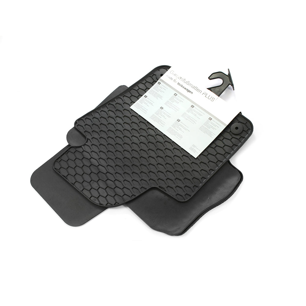 VAG OEM gulvmatter til Vw Sharan II – Svart Titanium Black