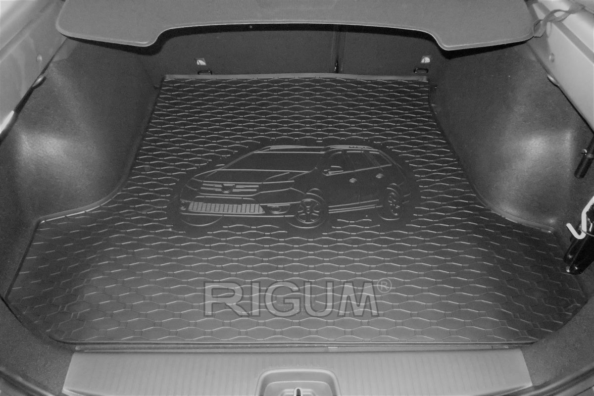 Rigum bagasjeromsmatte til Dacia Logan MCV – svart titanium