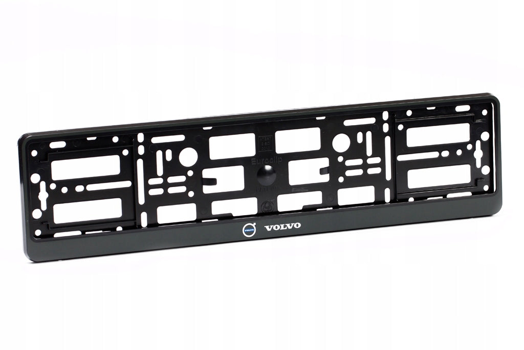 Emblem/logo til Volvo i titanium svart Black Edition laget av ABS-plast